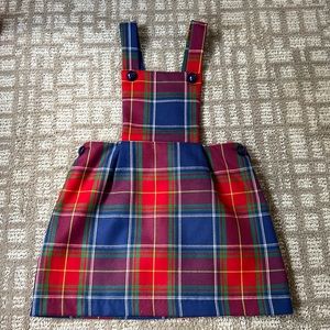 CPC Childrens Wear (now Classic Prep) - Katie Pinafore Dress - Scottish Tartan
